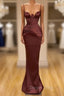 Elegant Spaghetti Straps Mermaid Prom Gown Long Prom Dresses