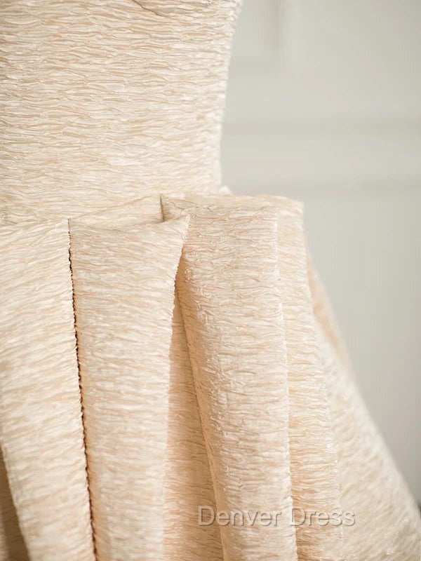 Elegant Sweetheart Neck Satin Long Prom Dresses Ball Gowns