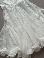 Elegant Tube Top White Lace Splicing Mesh A-Line 17Th Birthday Homecoming Dresses