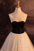 Elegant Tulle Long A Line Prom Dress