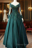 Emerald Green Long Sleeve Quinceanera Dresses Ball Gown Plus Size 15 Junior Prom Dresses