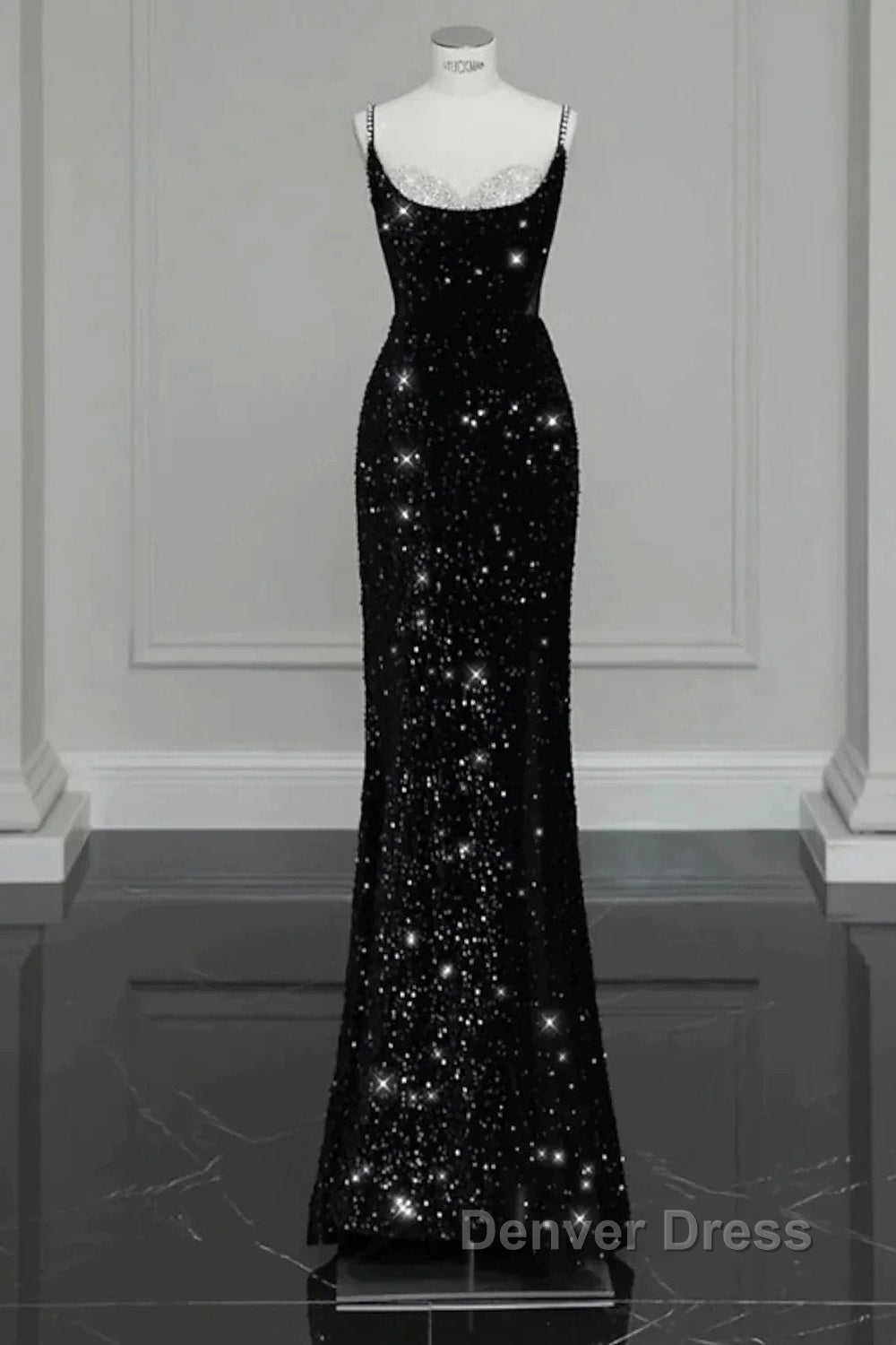 Prom Gowns Sexy Dresses Prom Floor Length Sleeveless Strap Sequined With Bow(S) Crystals