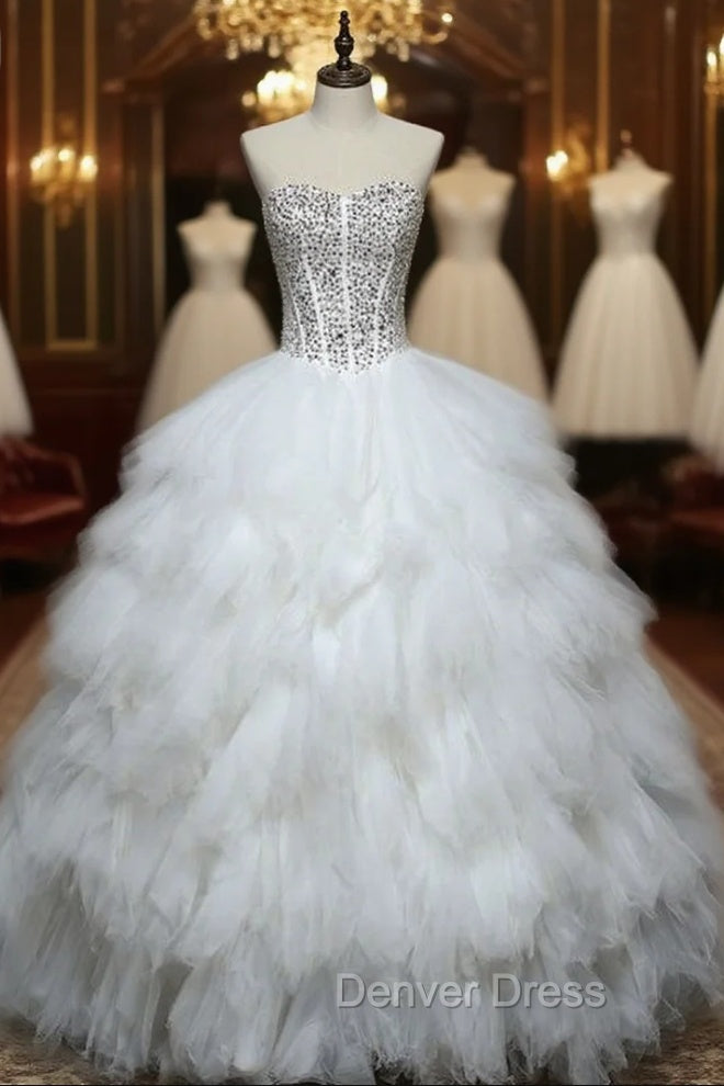 Fashion Wedding Dresses Sexy High Quality Feather Princess Wedding Gowns