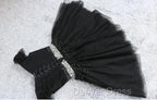 Fashionable Black Short Beaded Party Dresses, Black Prom Dresses