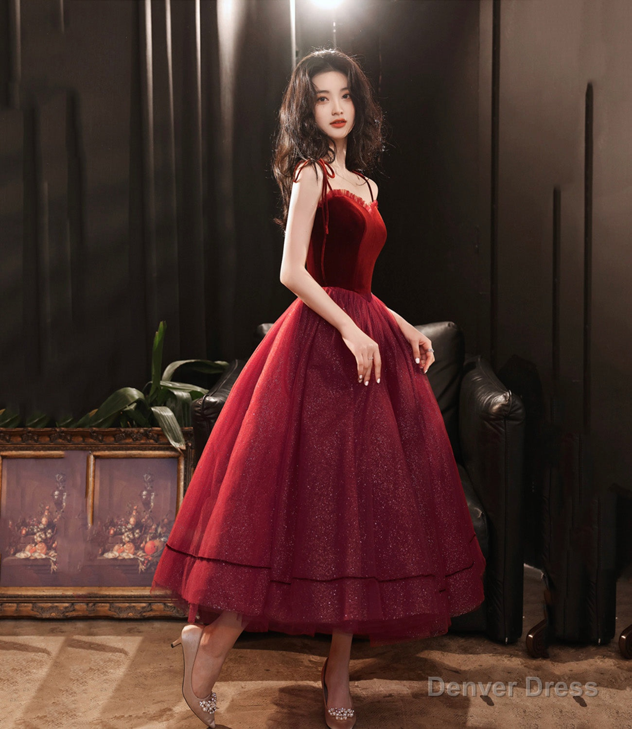 Cute tulle short prom dress cocktail dress Secondary image