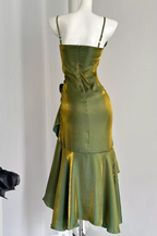 Fishtail Ruffled Suspender Dress Birthday Dresses