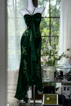 Green Beaded Exquisite Gorgeous Long Chiffon Prom Dress Prom Dress