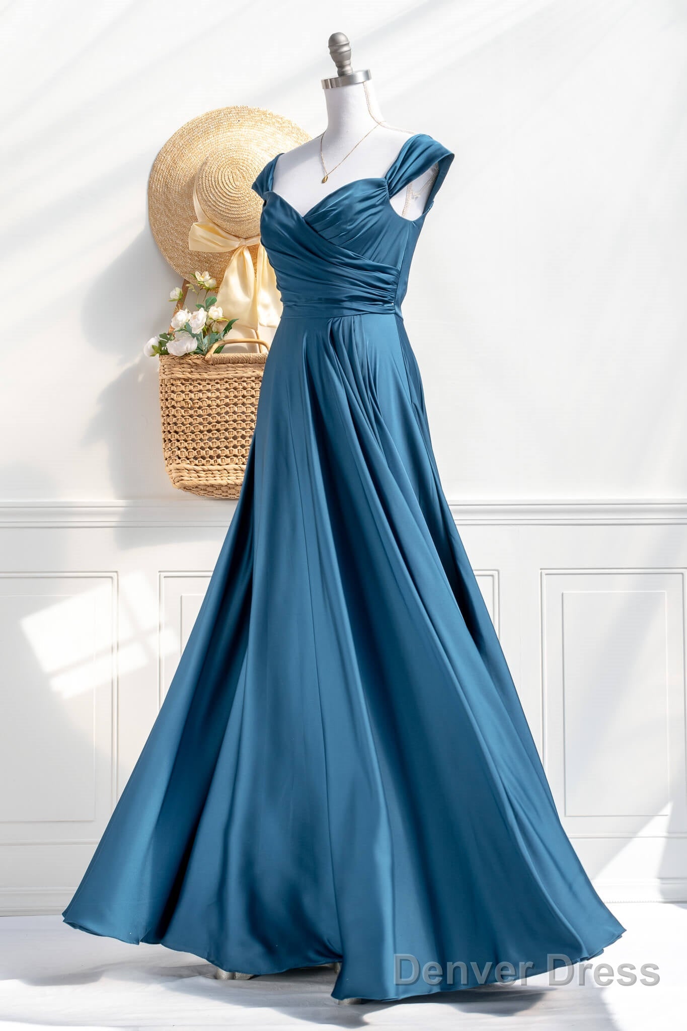 Giselle Satin Prom Dresses