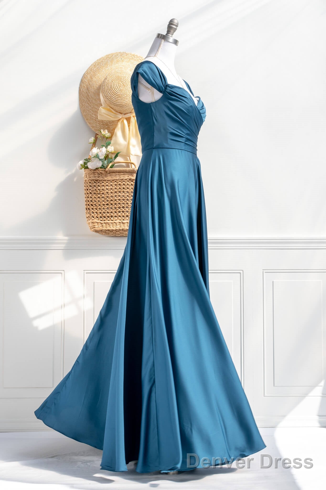 Giselle Satin Prom Dresses