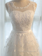 Glamorous Long Evening Dresses Lace Cameo Pink Party Dresses A Line Applique Tulle Maxi Formal Dresses