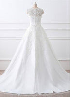 Gorgeous 2 in 1 Removable Skirt Wedding Dresses With Detachable Skirts