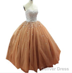 Gorgeous Ball Gown Party Dress,Sparkle Prom Dress