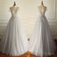 Gorgeous Beading Appliques Unique Gray Tulle A-Line Short Sleeve Lace Up Back Wedding Dress