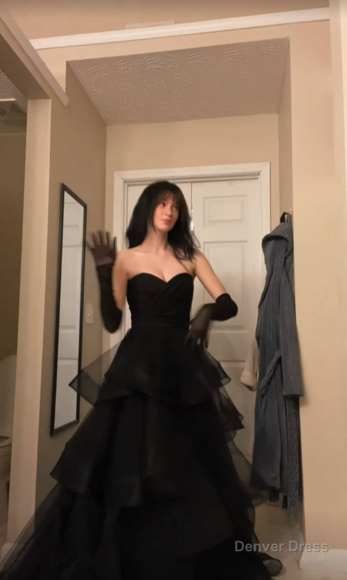 Gorgeous Prom Dresses, Tiered Prom Gowns Secondary image