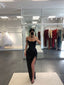 Gorgeous Prom Dress,Sequin Prom Dress,Long Prom Gown,Black Prom Dresses