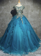 Gorgeous Tull Ball Princess Gowns, Handmade High Quality Party Gowns, Sweet 16 Dresses