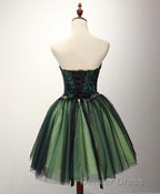 Stylish Tulle Lace Short Prom Dress, Cute Prom Dresses