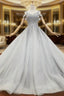 Great Choice Gray Ball Gown Tulle Straps Sleeveless Beading Sequins Wedding Dresses
