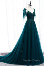 Green Prom Dress Prom Dress Handmade Womens Prom Wedding Prom Dresses