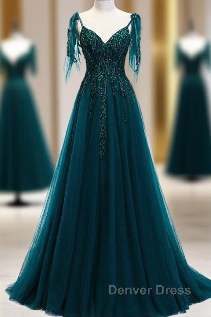 Green Prom Dress Prom Dress Handmade Womens Prom Wedding Prom Dresses Main image