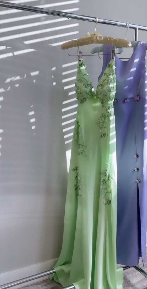 Green Long Prom Dresses Prom Gowns Secondary image