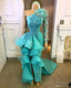 Green Long Mermaid Prom Dress Evening Gowns