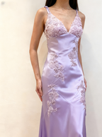 Green Mermaid V Neck Appliques Satin Open Back Long Prom Dresses Outfits
