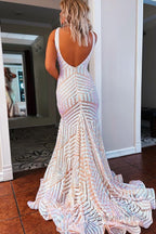 Green Sequins One Shoulder Tight Homecoming Dresses