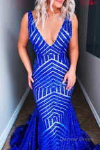 Green Sequins One Shoulder Tight Homecoming Dresses