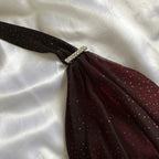 Burgundy Red/Indigo/Navy Blue Shiny Elegant Strappy Long Tulle Ball Gowns Prom Dress Birthday Prom Dresses