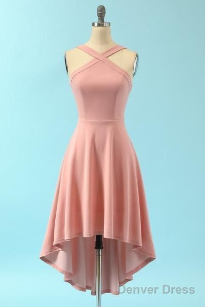Halter Neckline Short Homecoming Dresses
