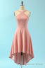 Halter Neckline Short Homecoming Dresses