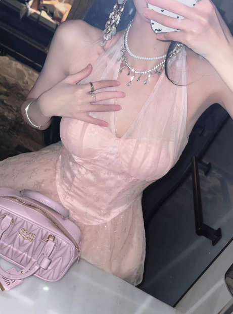 Heavy Sequin Embroidery Halter Neck Sexy Waist A-Line Birthday Dresses Homecoming Dresses Main image