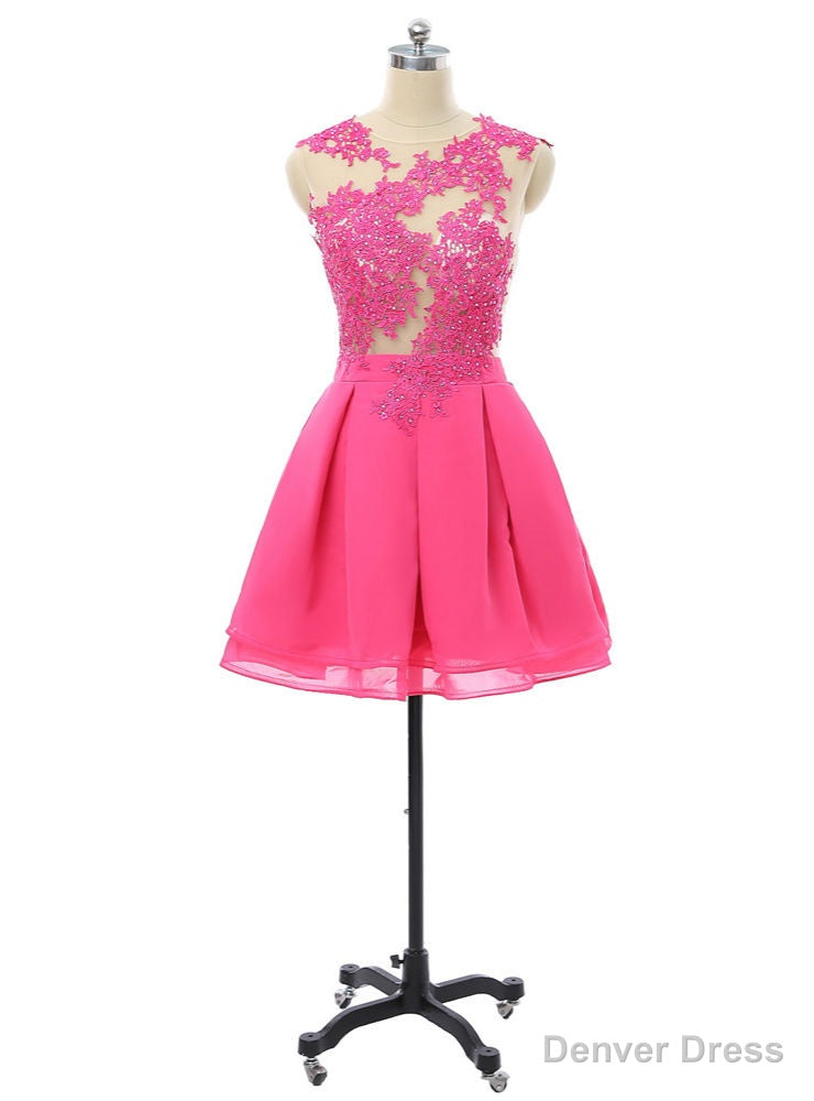 Homecoming Dresses A-line Cap Sleeves Short Mini