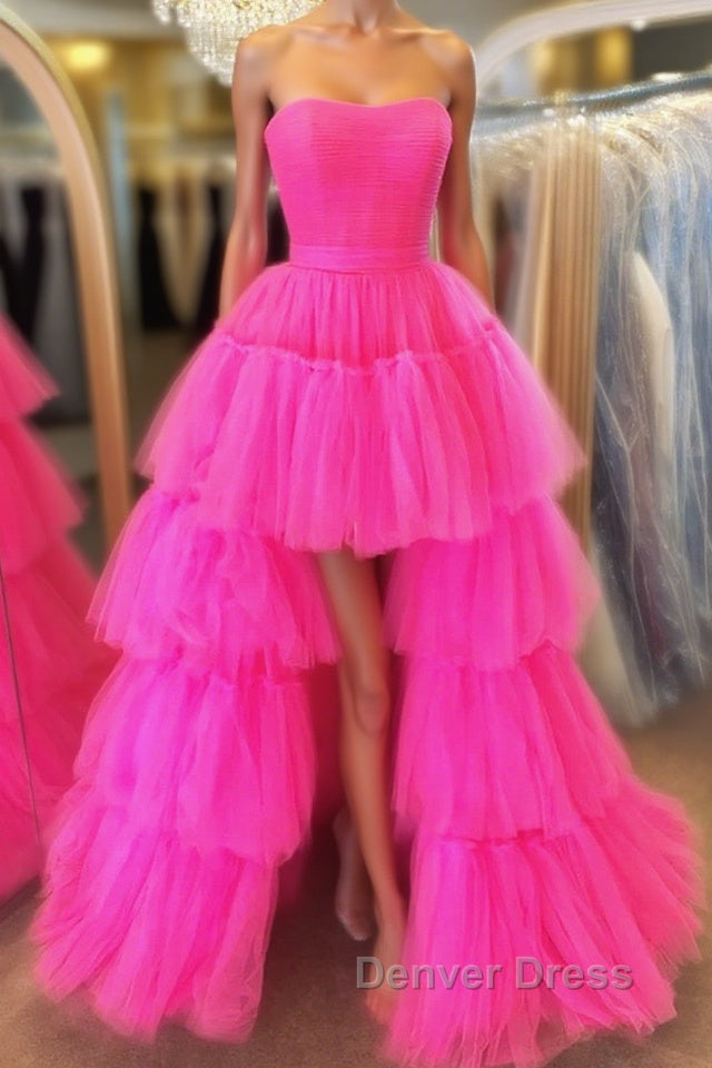Hot High Low Prom Dress, High Low Prom Dresses