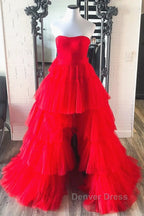 Hot High Low Prom Dress, High Low Prom Dresses