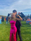 Hot Pink Prom Dress