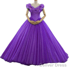 Ice Organza Ball Gowns Cinderella Dresses
