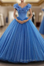 Ice Organza Ball Gowns Cinderella Dresses