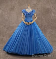 Ice Organza Ball Gowns Cinderella Dresses