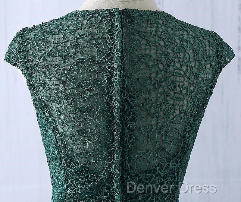 Lace And Tulle Beautiful Bridesmaid Dress, Elegant Prom Dresses