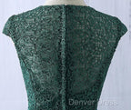 Lace And Tulle Beautiful Bridesmaid Dress, Elegant Prom Dresses