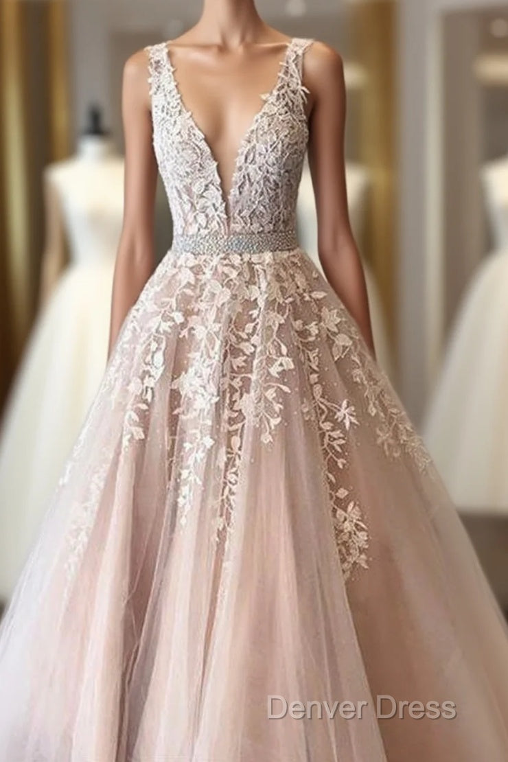 Lace Prom Dresses Long Formal Dresses, Evening Dresses, Dance Dresses, Graduation Party Dresses Main image