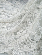 Lace Wedding Dress Mermaid Sweetheart Strapless Sleeveless Floor Length With Train Bridal Dresses