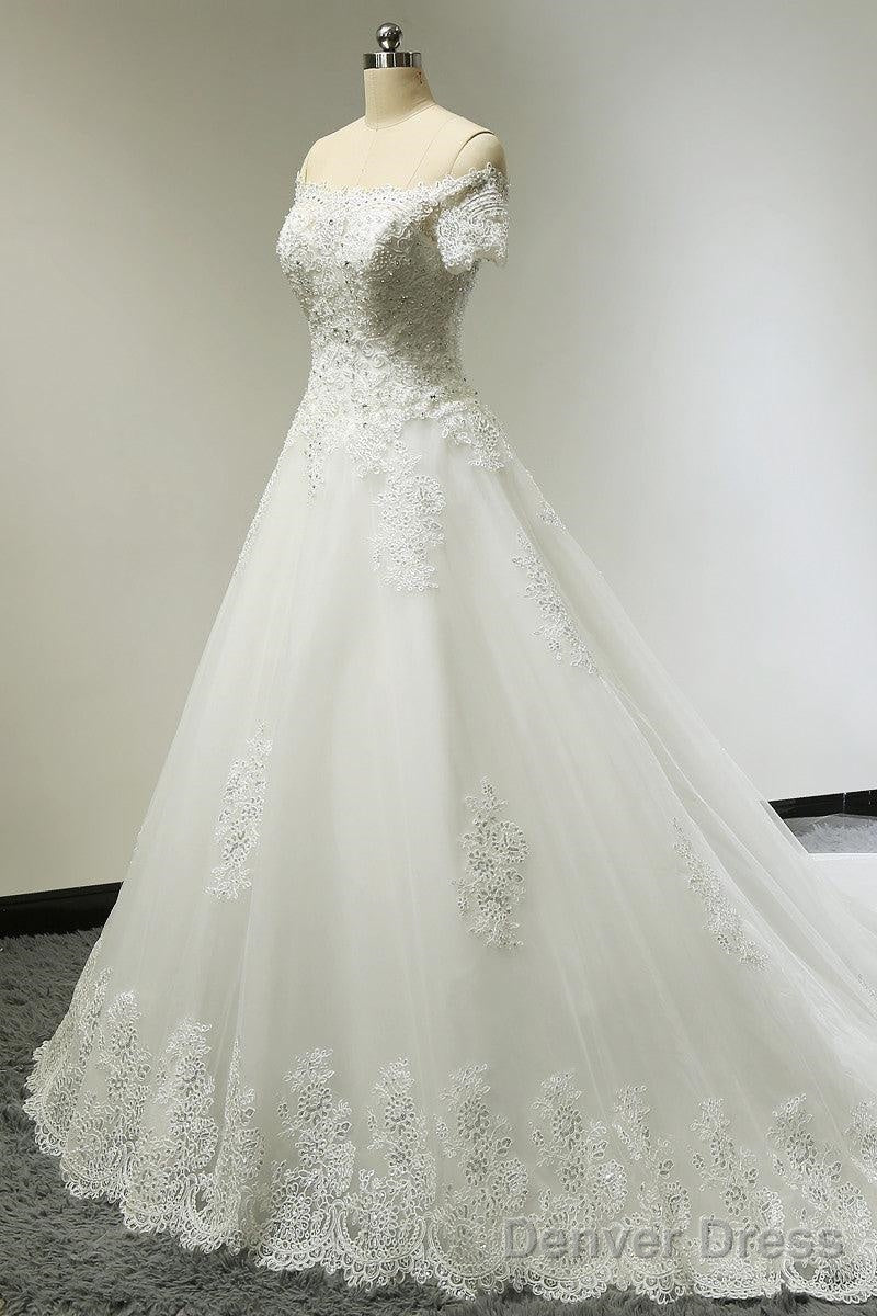 Large Tail Diamond Wedding Short Sleeved Lace High-End Wedding Band