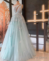Light Blue Prom Dresses One Shoulder Sequin Lace