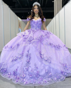 Light Blue Sparkly Off The Shoulder Appliques Prom Dress Quinceanera Dress Sweet 16 Prom Dresses Ball Gowns