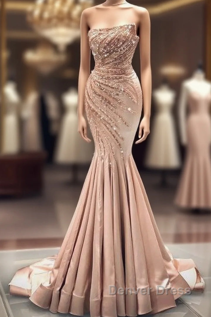 Long Prom Dresses Cute Girl Simple Elegant Wedding Dresses