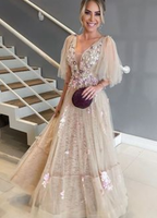 Long Prom Dress Fashion Dance Dress Winter Prom Dresses