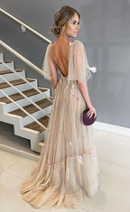 Long Prom Dress Fashion Dance Dress Winter Prom Dresses